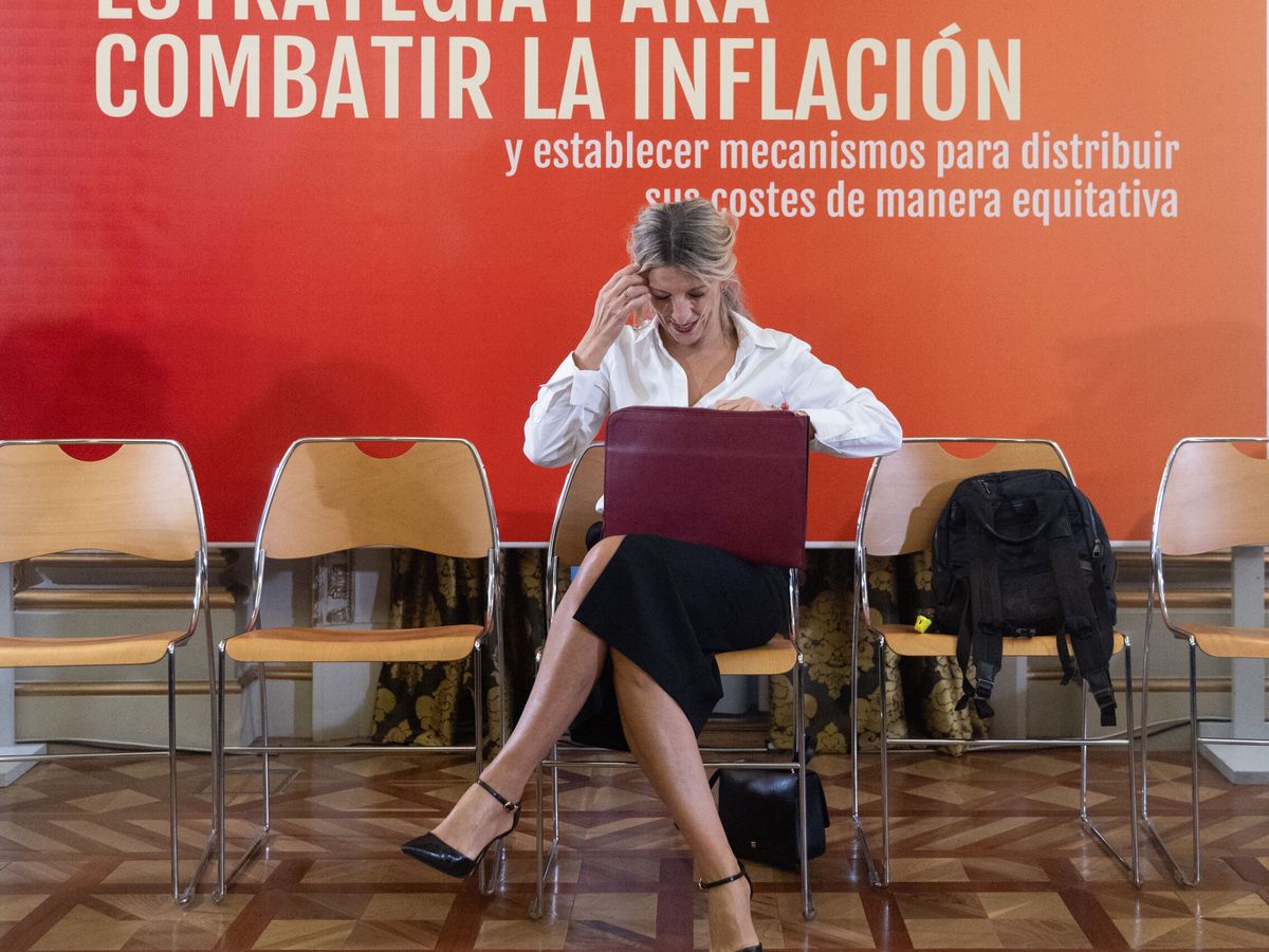 Foto: La vicepresidenta segunda y ministra de Trabajo, Yolanda Díaz. (Europa Press/Eduardo Parra)