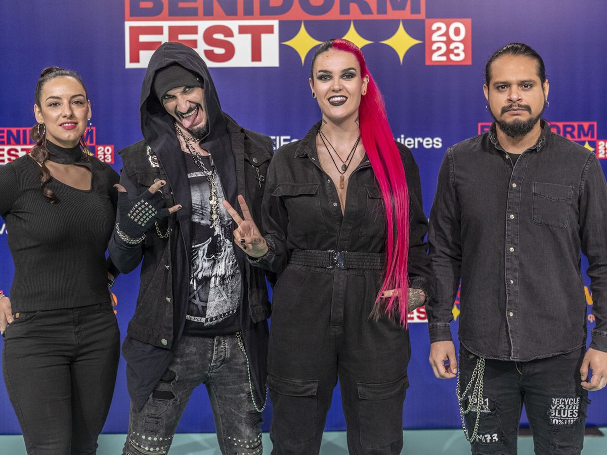 Foto: Megara en el Benidorm Fest 2023. (EFE/RTVE)