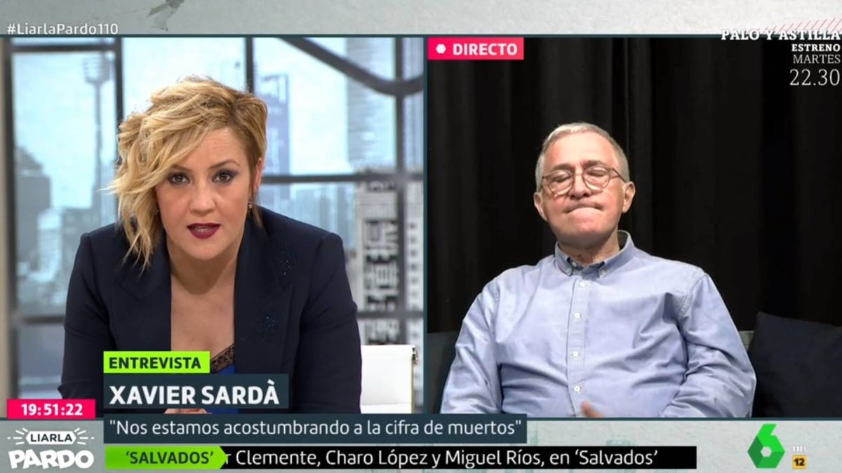 El tremendo zasca de Cristina Pardo a Xavier Sardà por su sueldo en 'Crónicas marcianas'