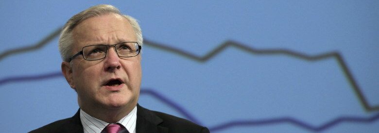 El vicepresidente económico de la Comisión Europea, Olli Rehn (Reuters)