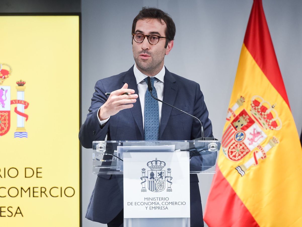 Foto: El ministro de Economía, Comercio y Empresa, Carlos Cuerpo. (EP/Gustavo Valiente)