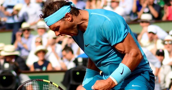 Foto: Rafa Nadal celebra un punto en semifinales de Roland Garros | EFE