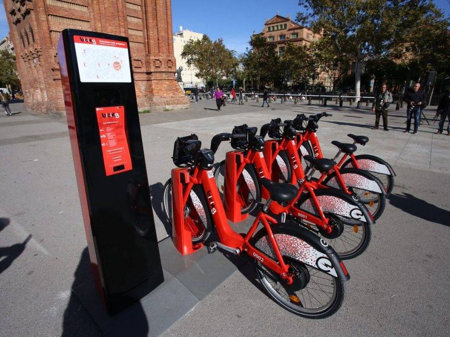Nuevas bicicletas de Bicing. (Foto: Ayuntamiento de Barcelona)