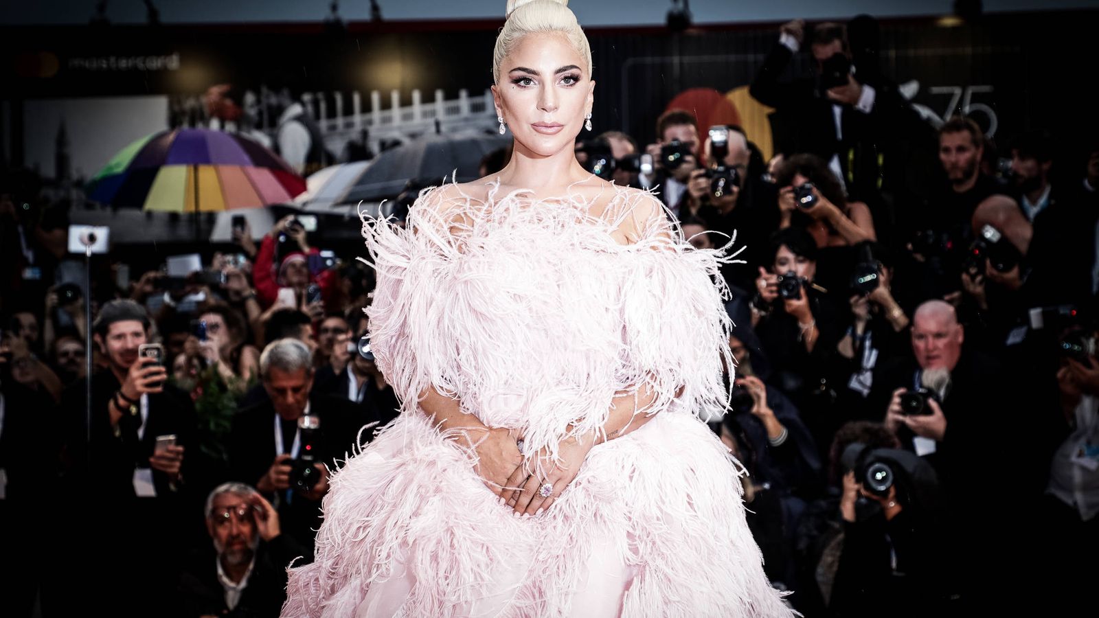 Foto: Lady Gaga durante el Festival de Venecia 2018. (Imagen: Getty Images)