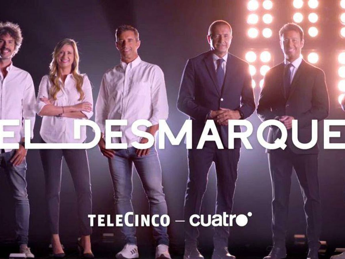 Foto: El equipo de 'El desmarque'. (Mediaset España)