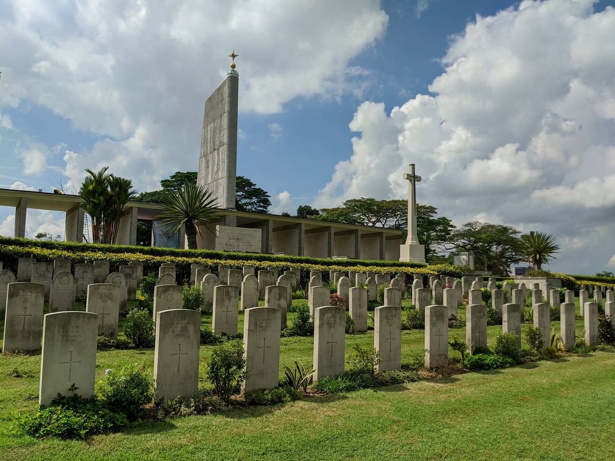 Foto: Kranji War Cemetery (Singapur). Fuente: iStock