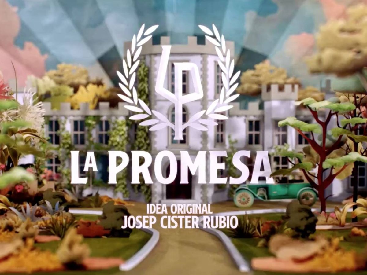 Foto: Rediseño de los títulos de cabecera de 'La Promesa', para su nueva etapa televisiva. (RTVE)