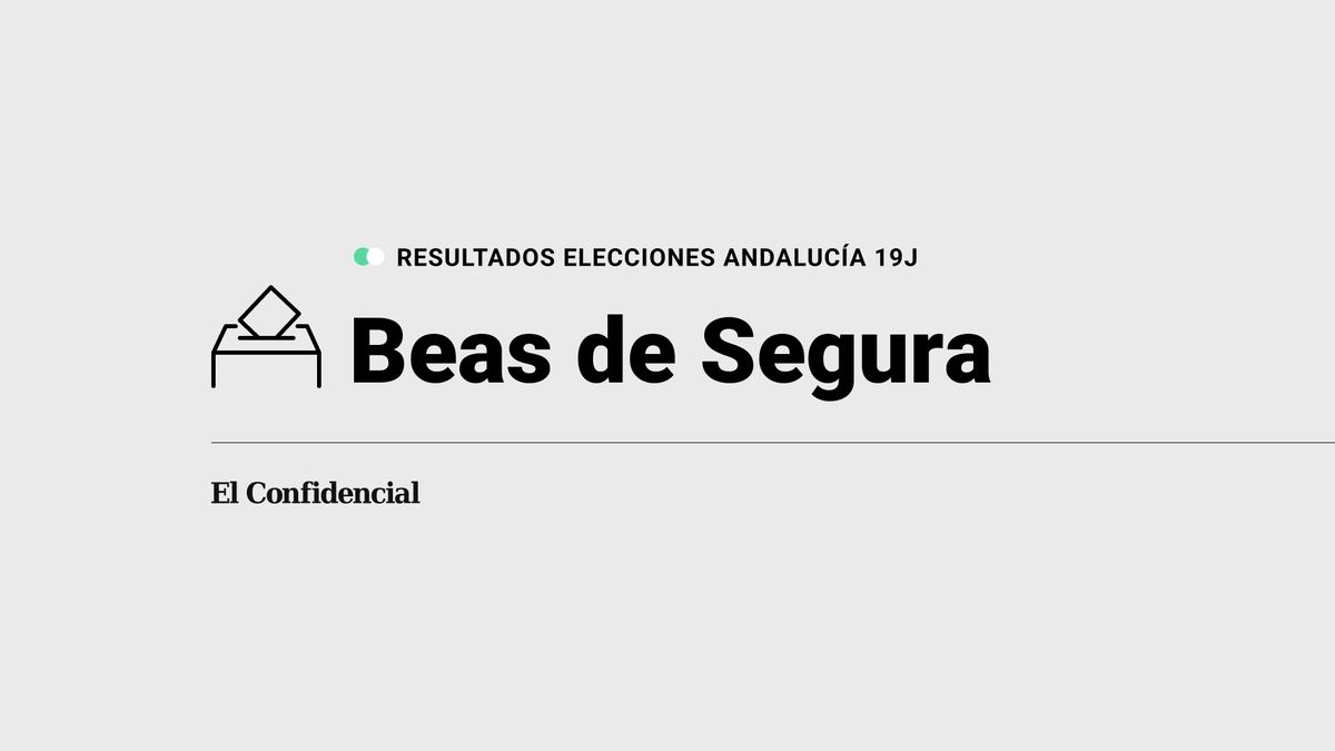 Resultados en Beas de Segura de elecciones Andalucía 2022 con el 100% escrutado