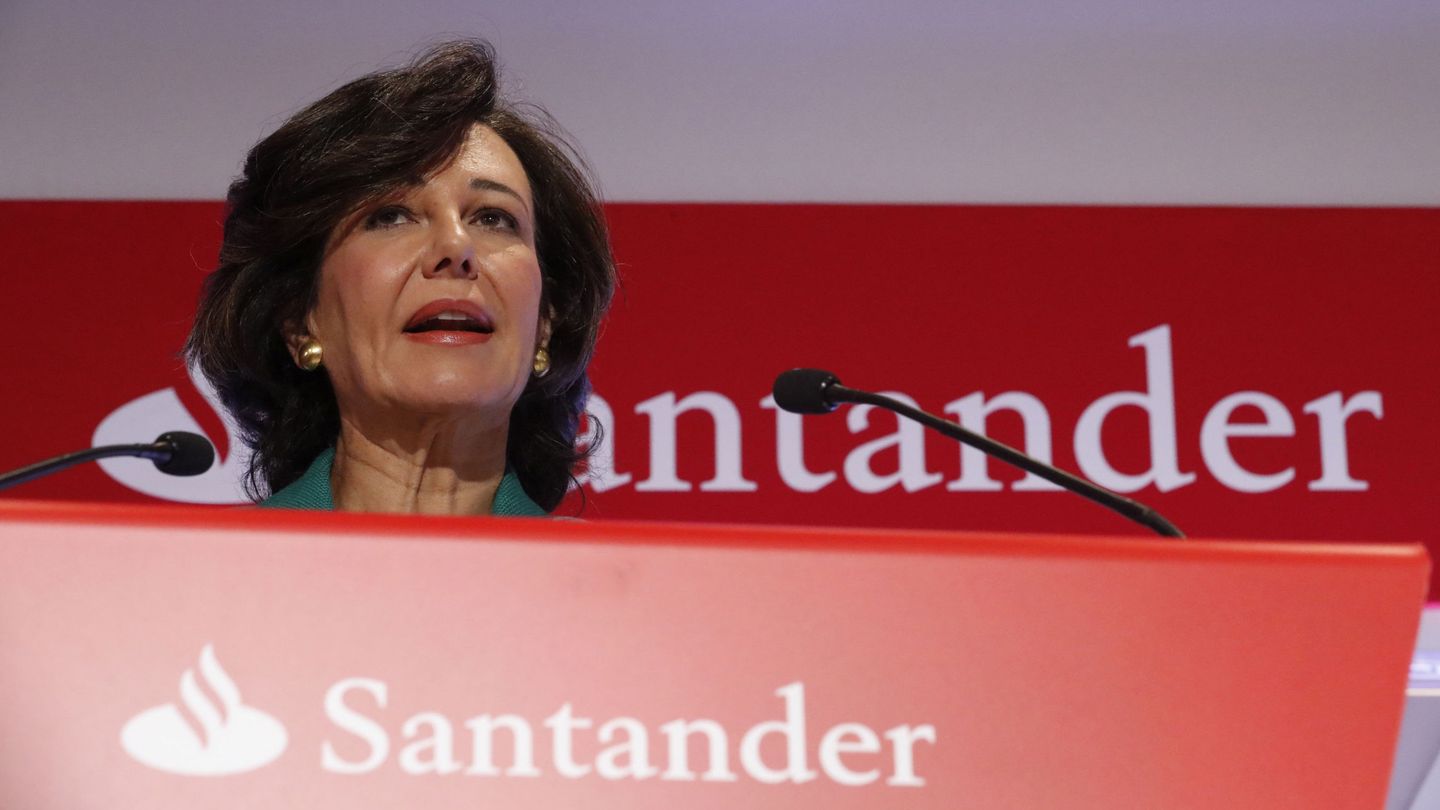 La presidenta del Santander, Ana Botín. (EFE)