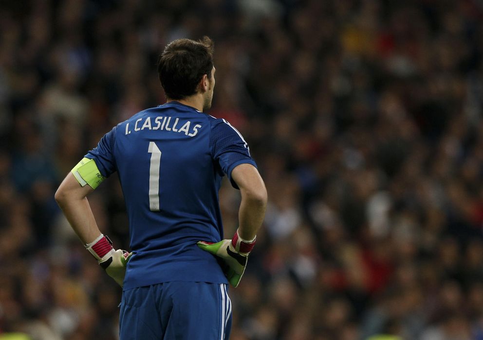 Foto: Iker Casillas, durante un partido de la presente Liga de Campeones con el Real Madrid.