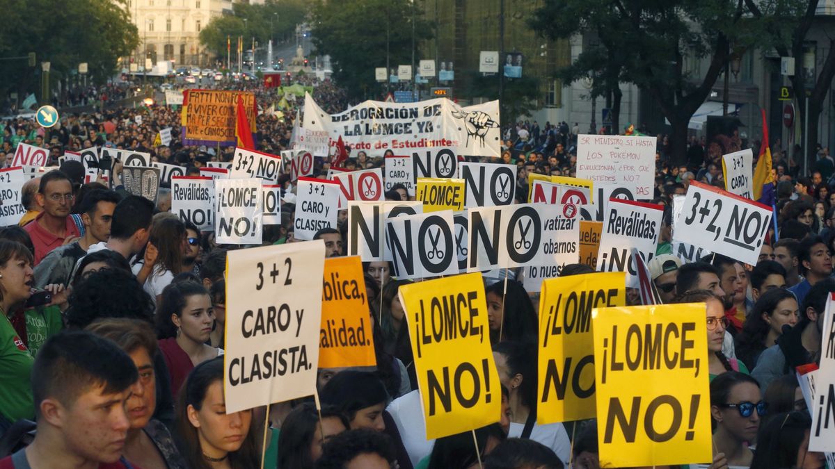Primera batalla del PSOE contra la LOMCE ante el escepticismo de profesores y padres