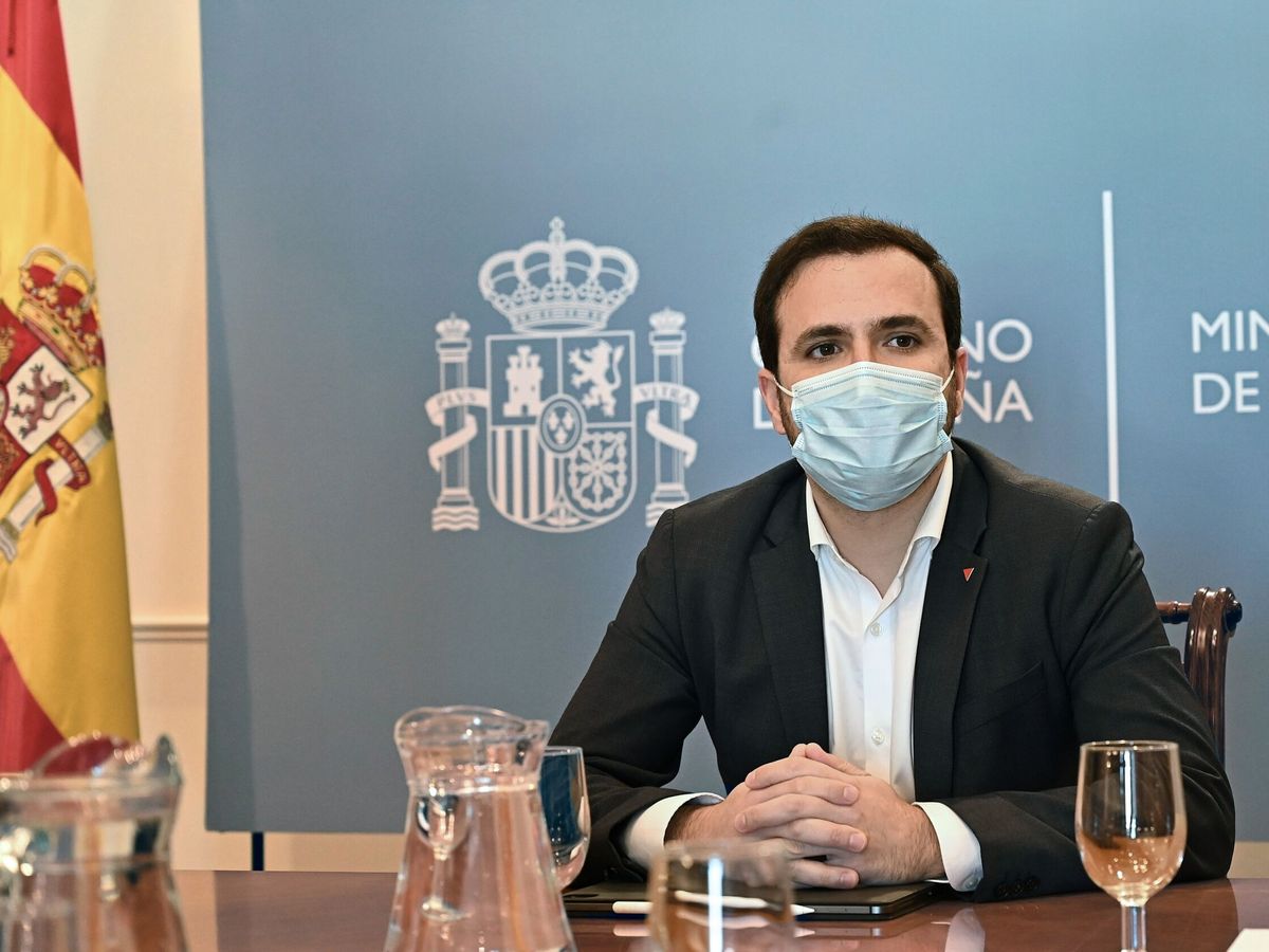 Foto: El ministro de Consumo, Alberto Garzón. (EFE/Fernando Villar)