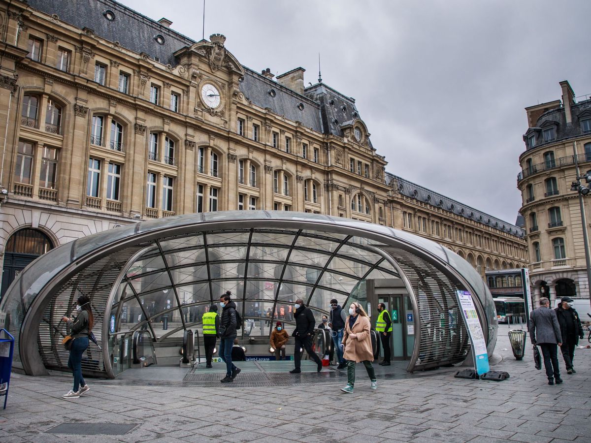 Foto: Estación de Saint-Lazare, en París. (EFE)
