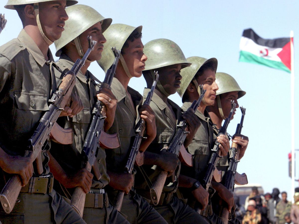 Foto: Soldados saharauis el pasado mayo. (EFE)