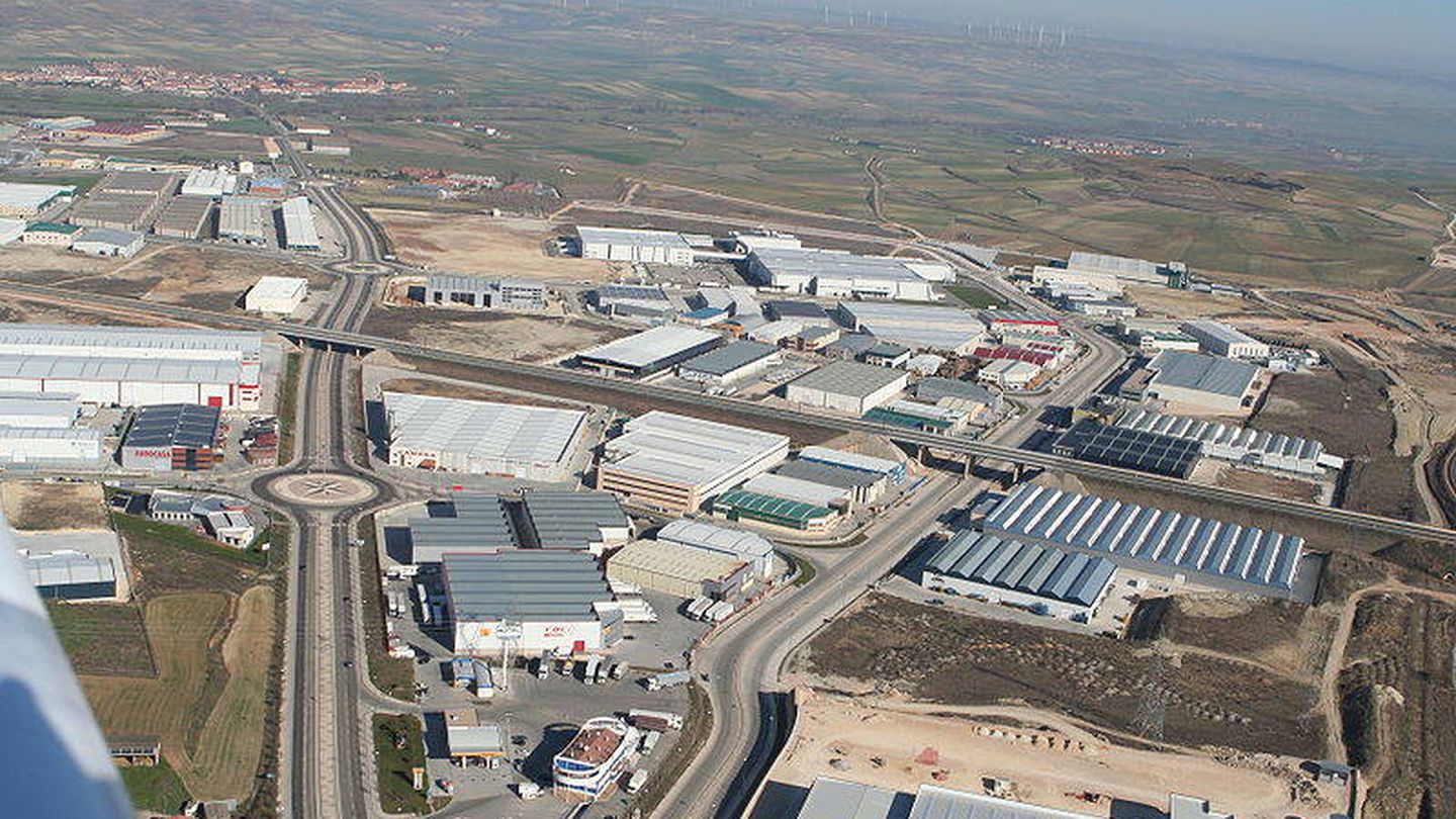 Polígono industrial de Villalonquéjar, en Burgos. 