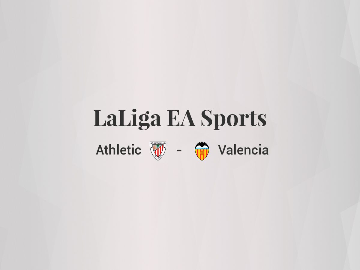Foto: Resultados Athletic - Valencia de LaLiga EA Sports (C.C./Diseño EC)
