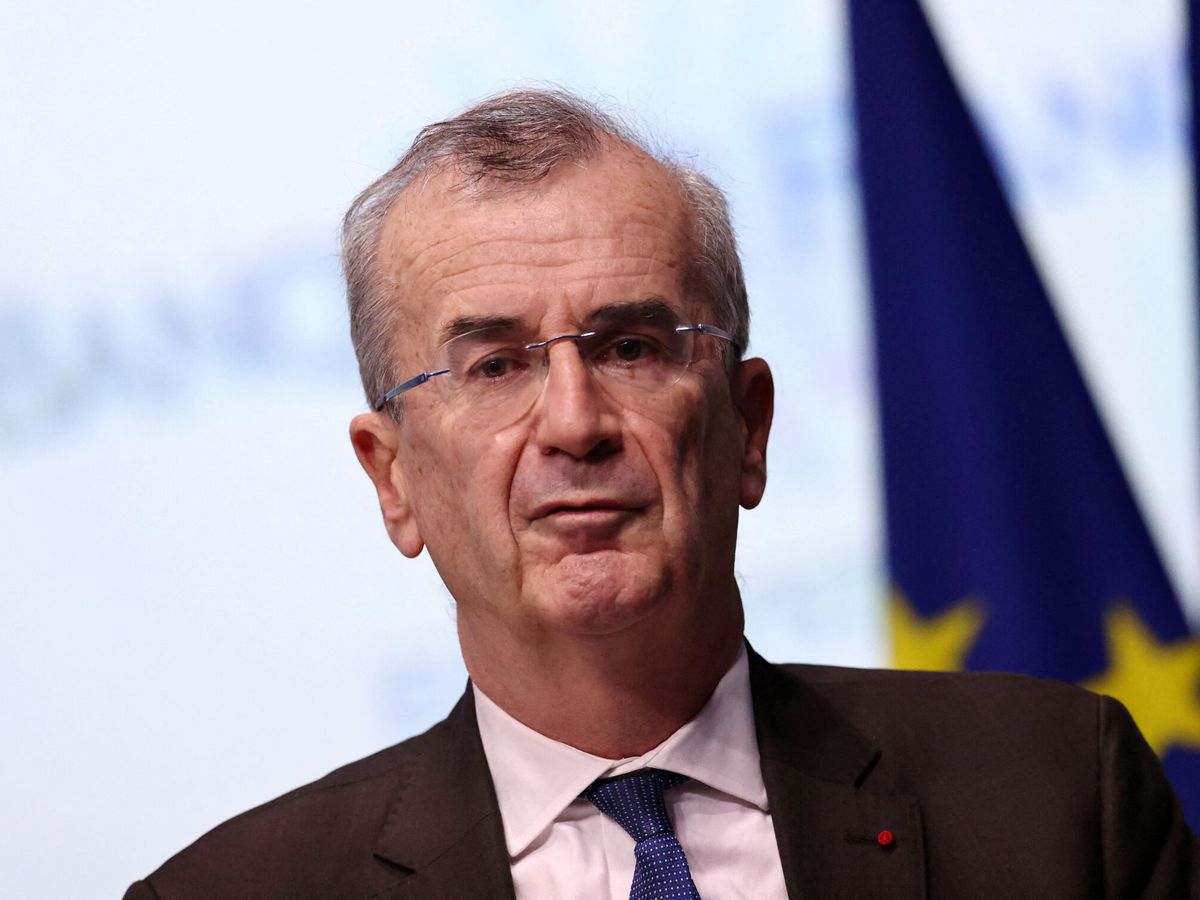Foto: Francois Villeroy de Galhau, gobernador del Banco de Francia. (Reuters)
