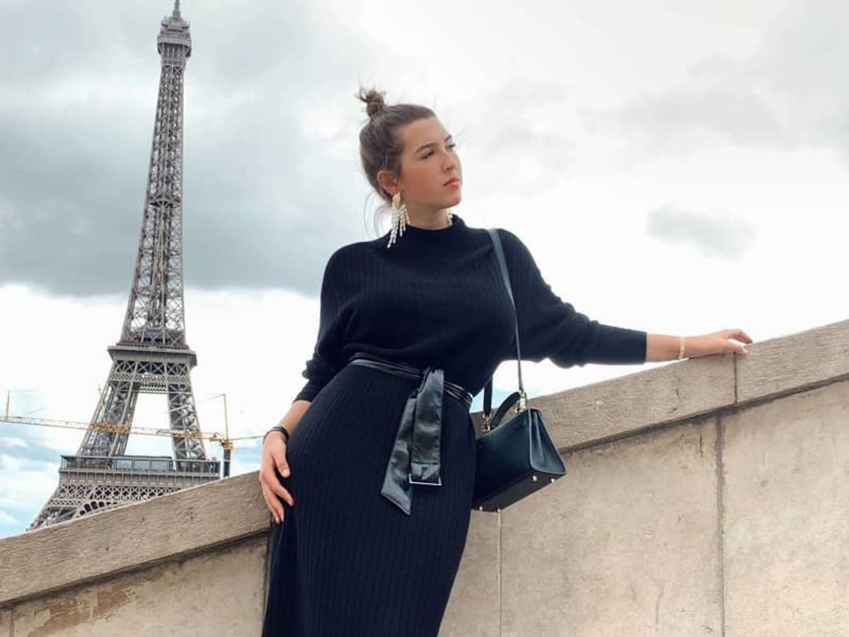 Foto: Alba en París. (Instagram @albadiazmartin)