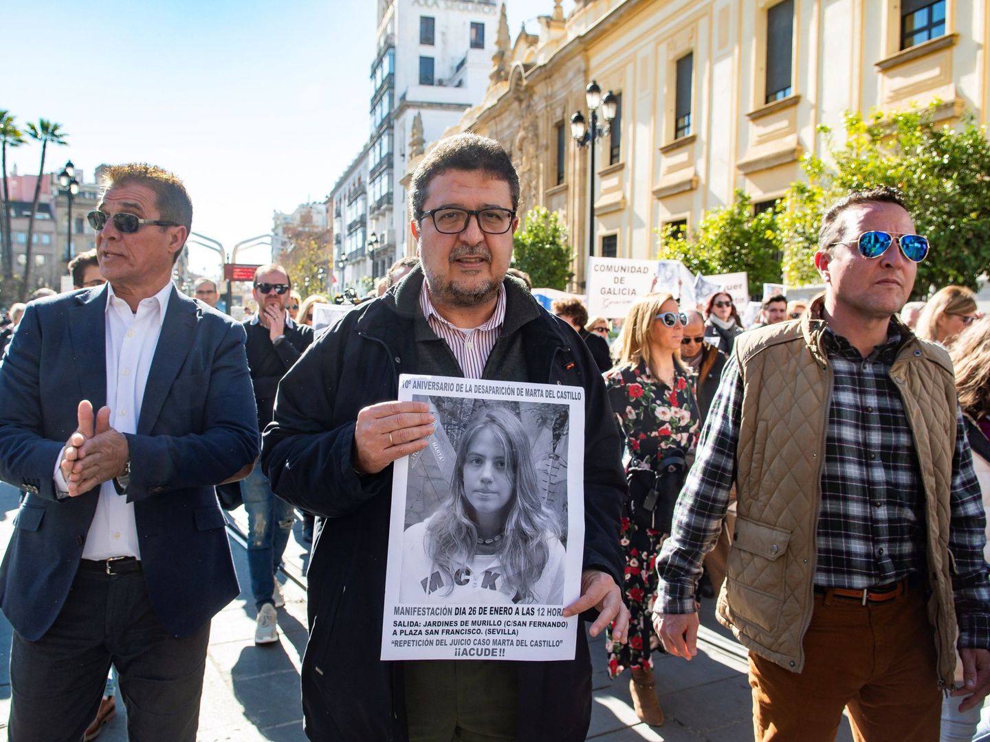 El juez Serrano, líder de Vox en Andalucía, en un acto en defensa de la prisión permanente revisable. (EFE) 