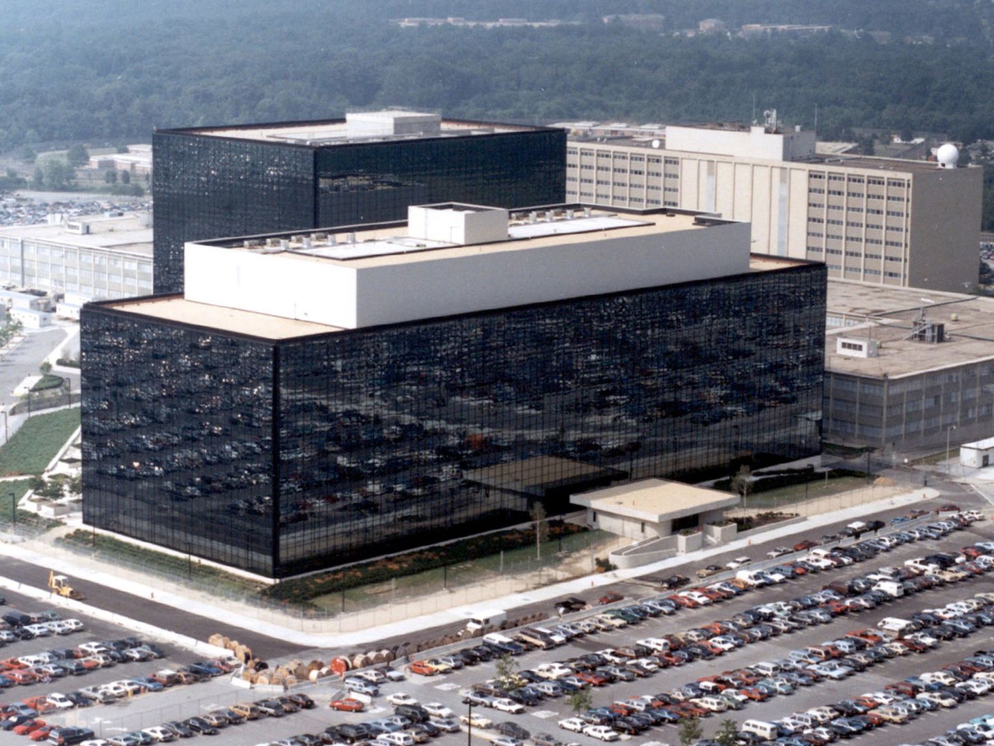 La sede de la NSA en Fort Meade (Maryland)