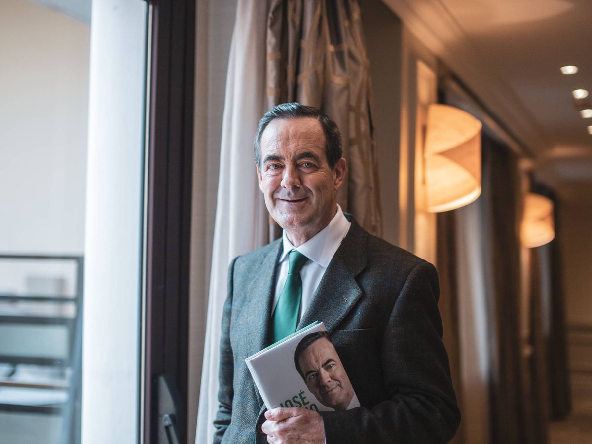 Foto: El expresidente del Congreso y exministro de Defensa José Bono, este 19 de noviembre en el hotel Intercontinental de Madrid. (Jorge Álvaro Manzano)