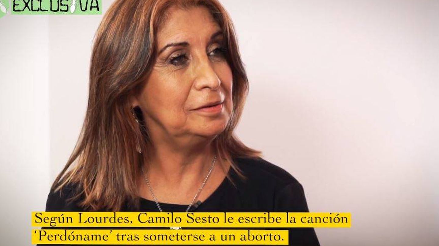 Lourdes Ornelas, madre del hijo de Camilo Sesto. (Telecinco)