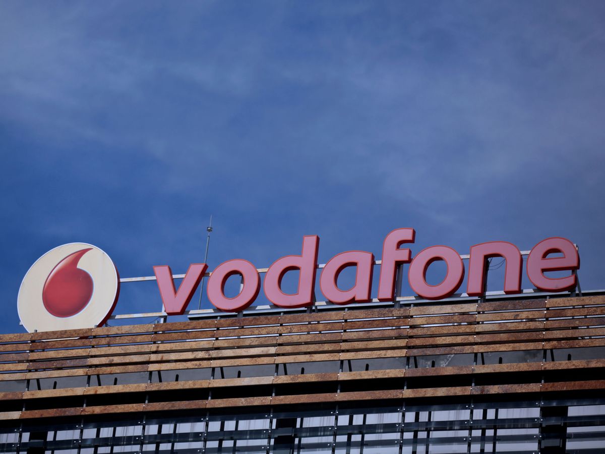 Foto: El logo de Vodafone (Reuters)