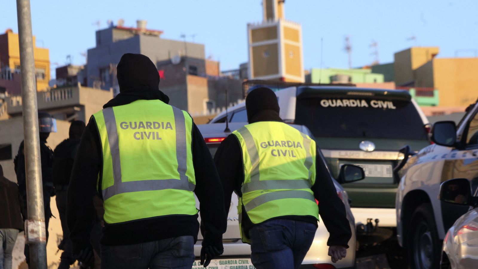 Foto: Imagen de archivo de la detención de un yihadista en Ceuta. (EFE)