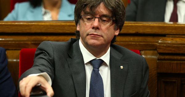 Foto: El presidente de la Generalitat, Carles Puigdemont, ultima la convocatoria del referéndum. (Reuters)