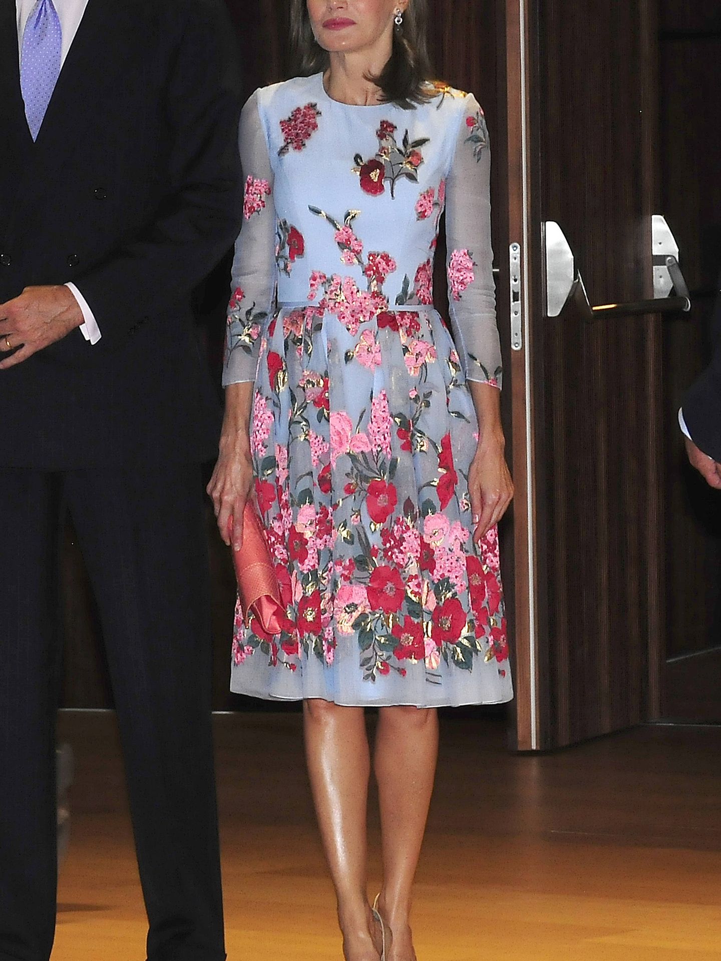 Spanish Queen Letizia during the inauguration of the new Palace of Congresses of Palma de Mallorca on Monday 25 September 2017.