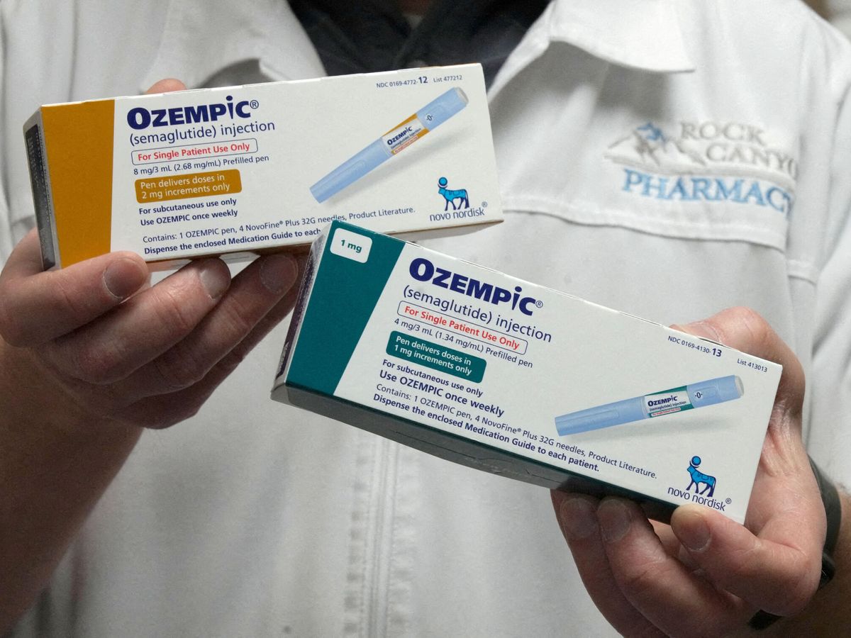 Foto: El fármaco Ozempic, comercializado por la danesa Novo Nordisk. (Reuters/George Frey)