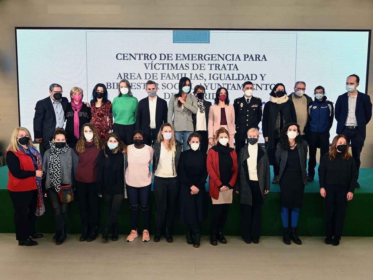 Foto: Presentación del primer Centro Municipal de Emergencia en España para víctimas de trata. (EFE/Fernando Villar)