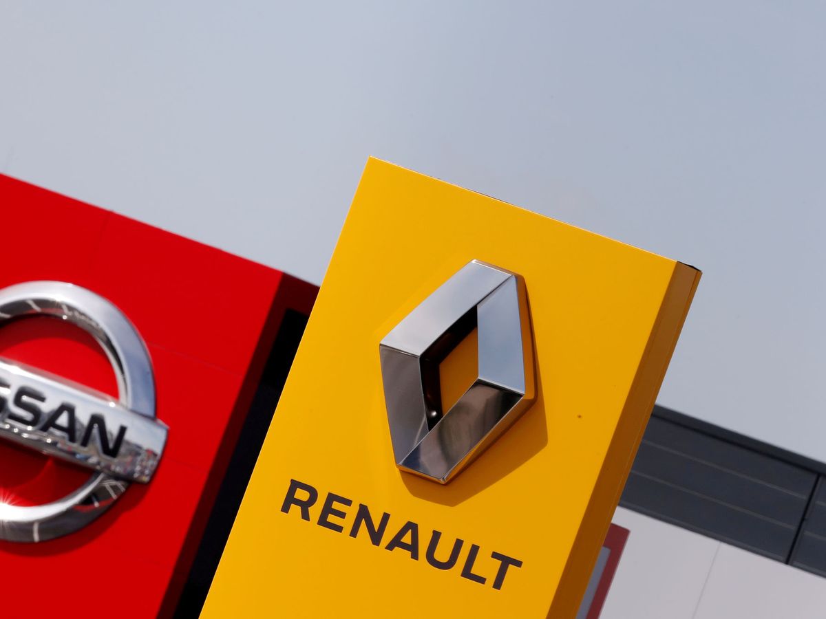 Foto: Logos de Nissan y Renault. (Reuters)