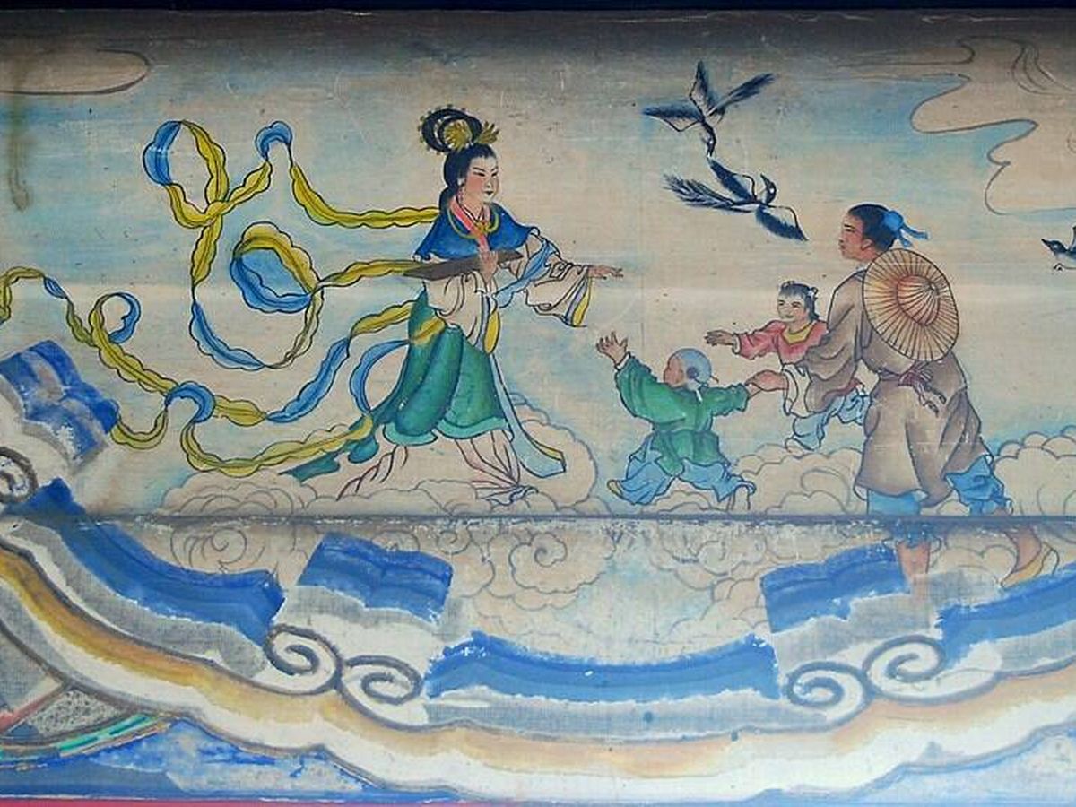 Foto: Pintura de Qi Xi situada en el Pasillo Largo del Palacio de Verano en Beijing (Wikipedia/shizhao)