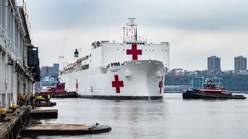 Decepción por el barco hospital de EEUU: 20 pacientes cuando tiene capacidad para 1.000