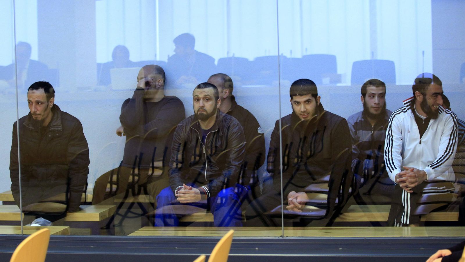 Foto: Juicio en la Audiencia Nacional de la primera cédula yihadista desarticulada en España. (EFE)