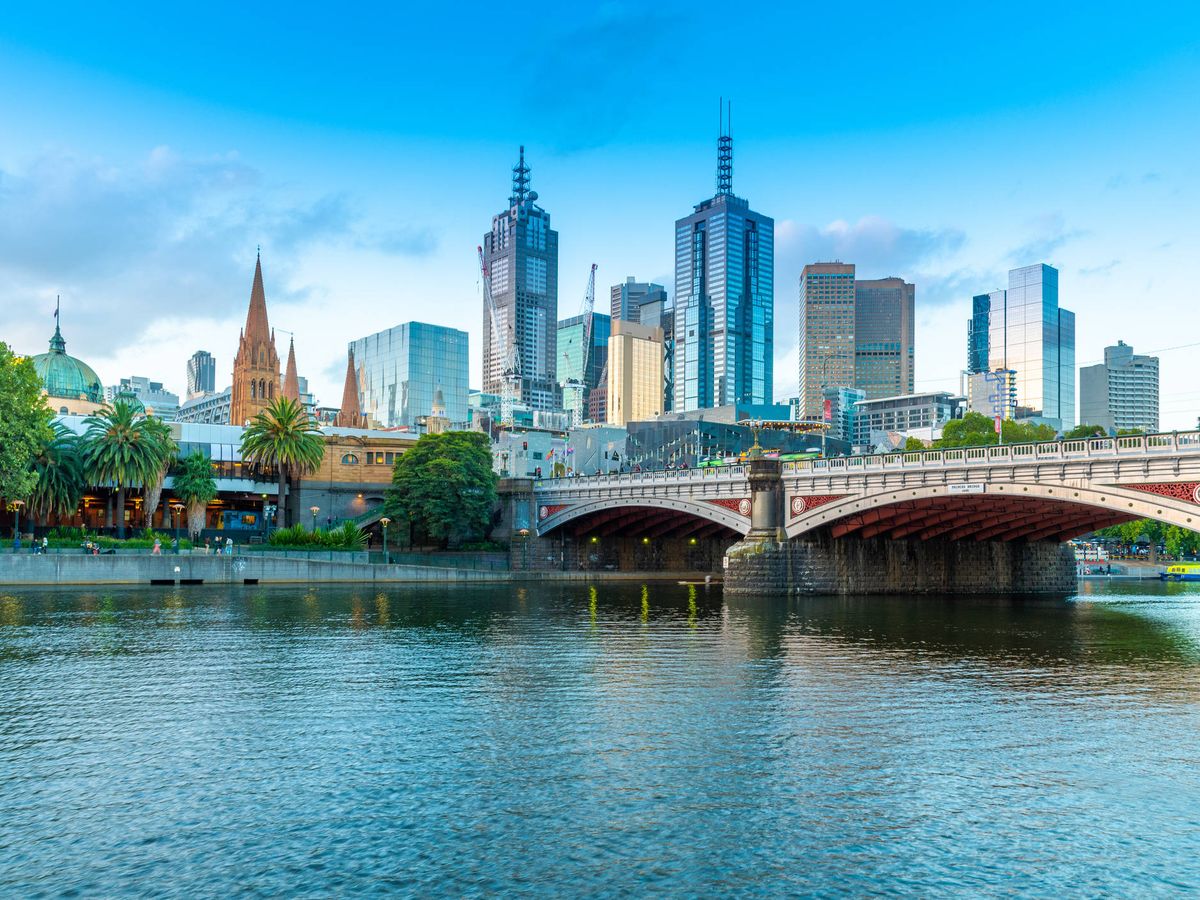 Foto: La ciudad de Melbourne, en la que se encuentra la mejor calle del planeta. (iStock)