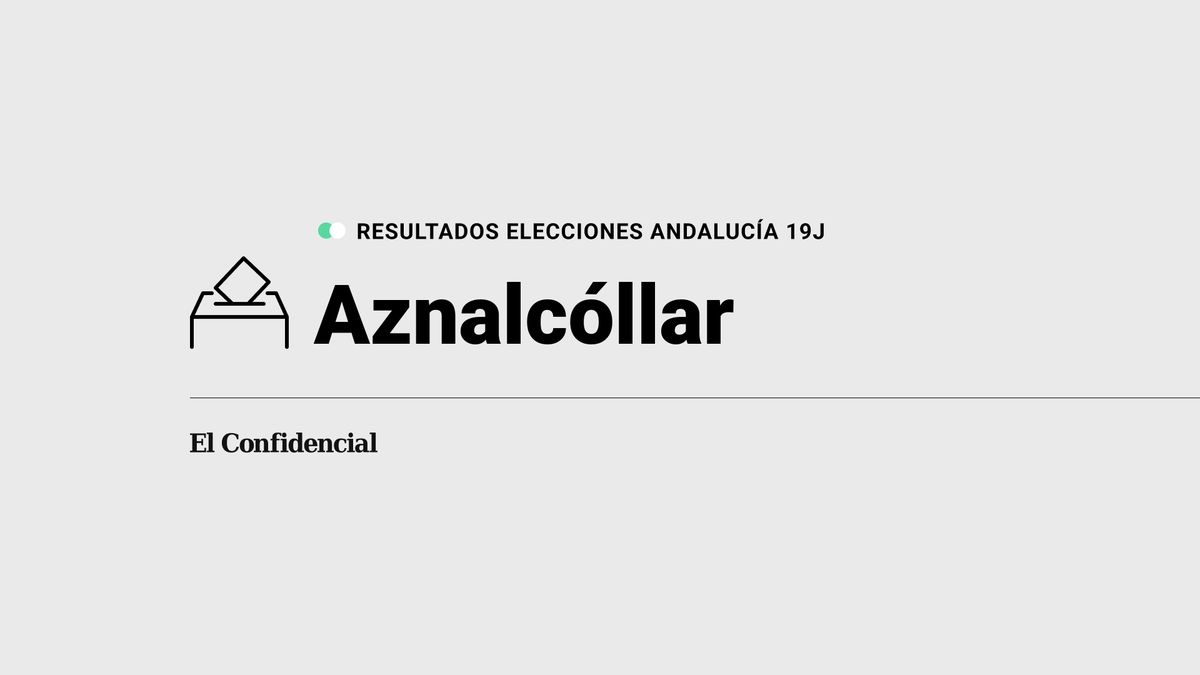 Resultados en Aznalcóllar de elecciones Andalucía 2022 con el 100% escrutado