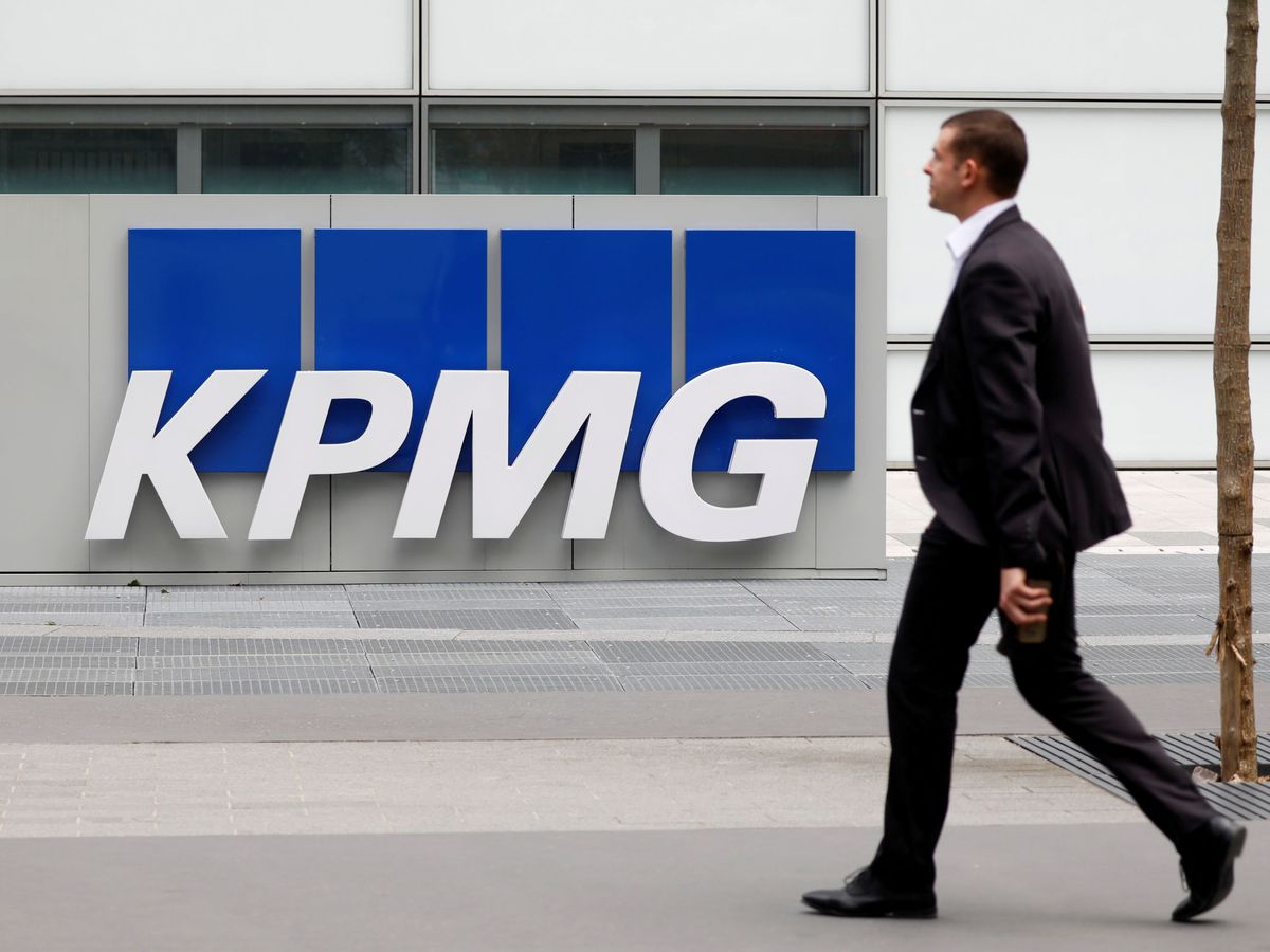 Foto: Logo de KPMG (Reuters)
