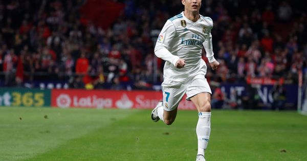 Foto: Cristiano Ronaldo, el pasado sábado, en el Wanda Metropolitano. (Reuters)