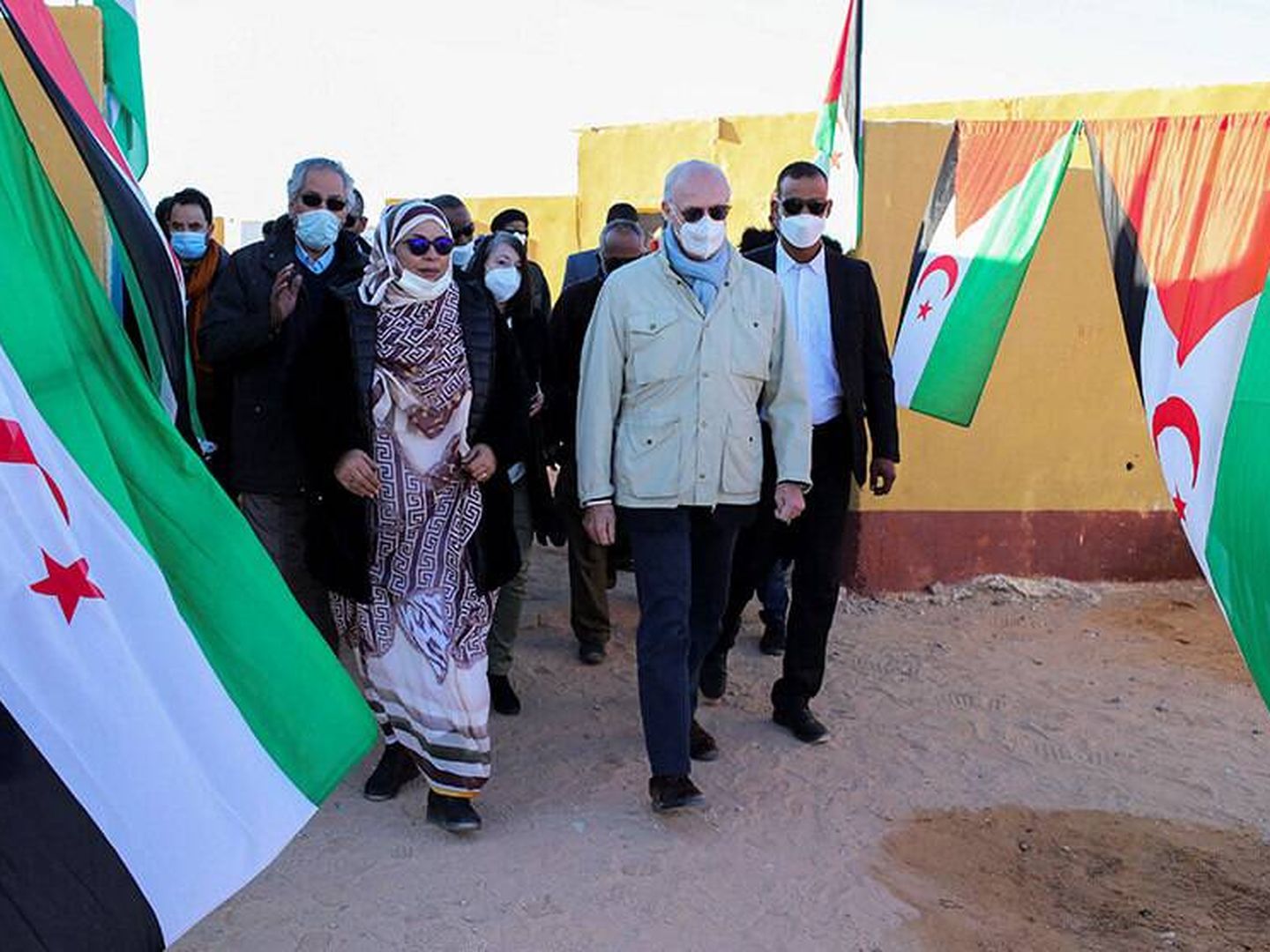 El enviado de la ONU visita el sábado un campamento de refugiados saharauis.  (SPS)