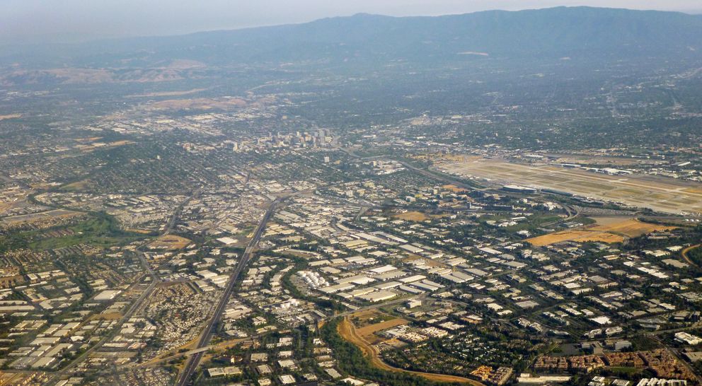 Vista panorámica de Silicon Valley. (Coolcaesar, Wikipedia)