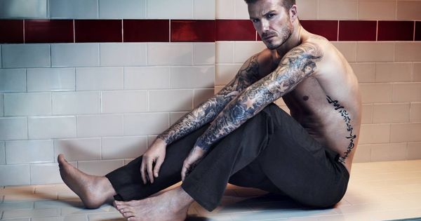 Foto: David Beckham en un anuncio para Bodywear de HM.