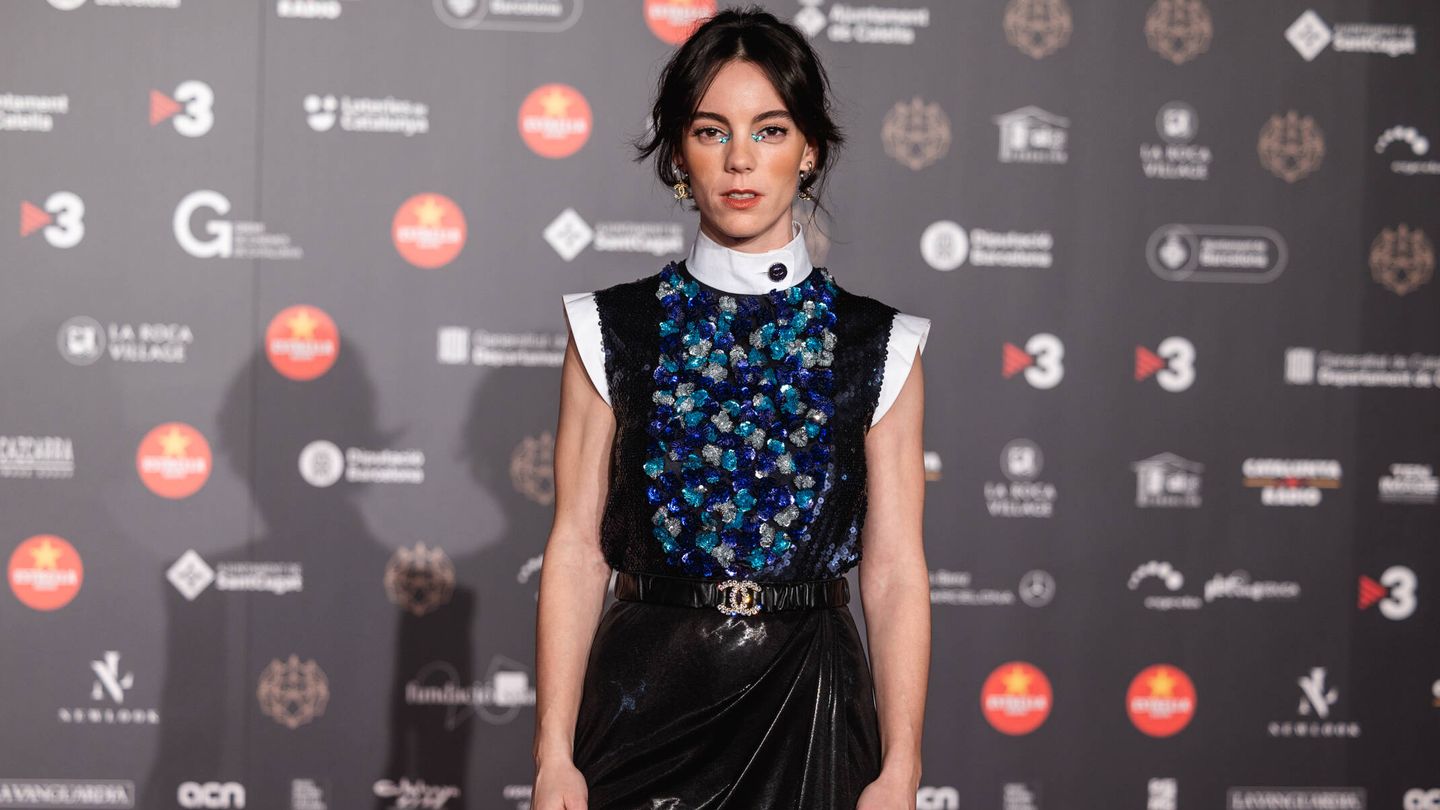 Vicky Luengo lució un total look de Chanel en los Premios Gaudí. (Getty/Xavi Torrent)