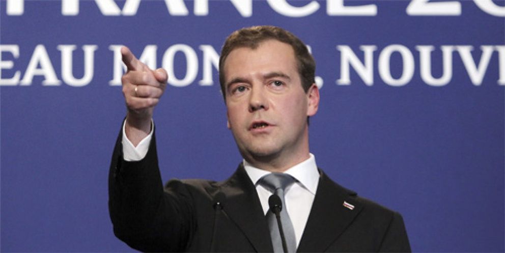 Foto: Medvedev: "Mis colegas del G8 tienen una visión de internet más conservadora de lo necesario"