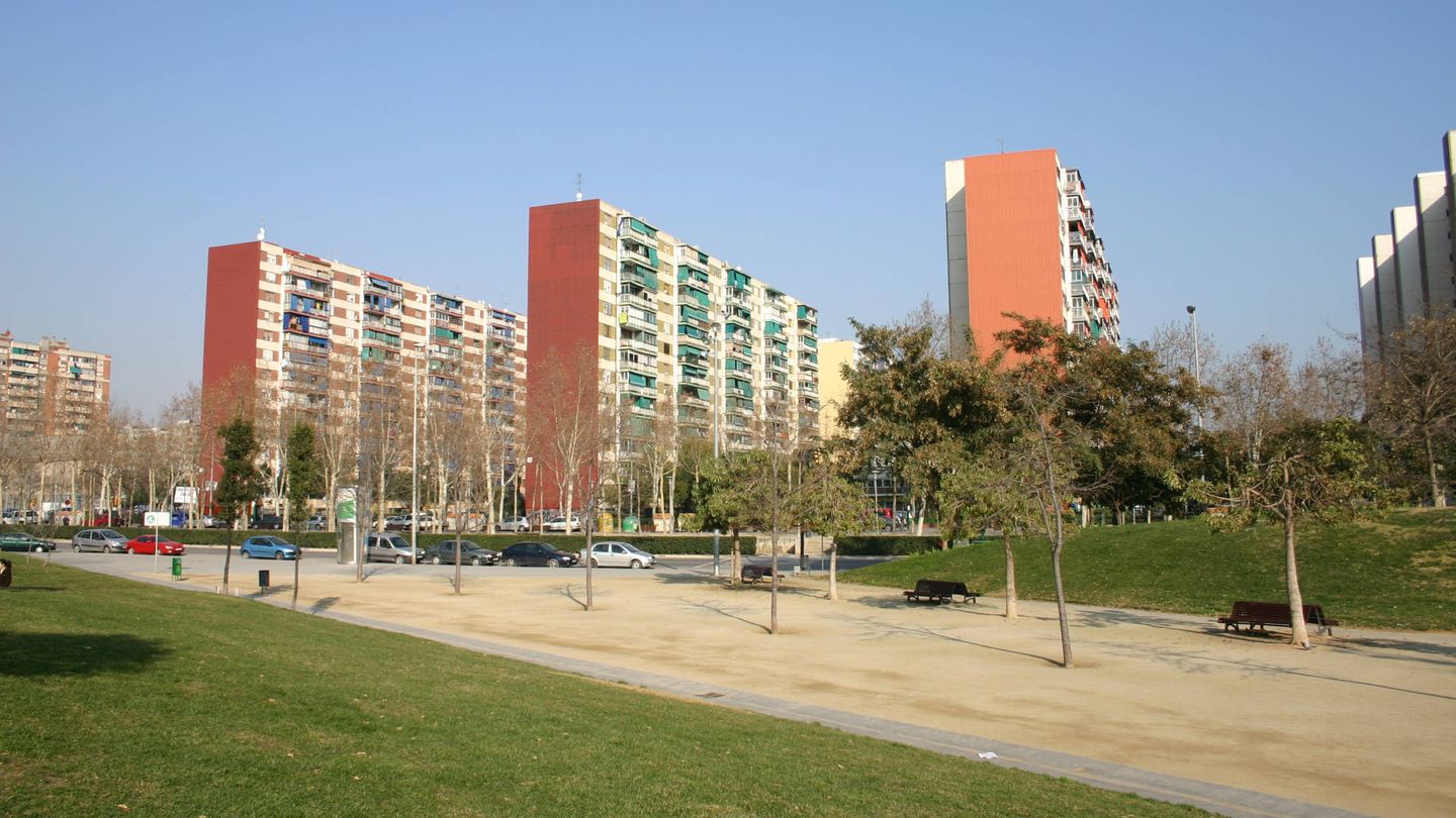 Barrio de Bellvitge, en L’Hospitalet de Llobregat