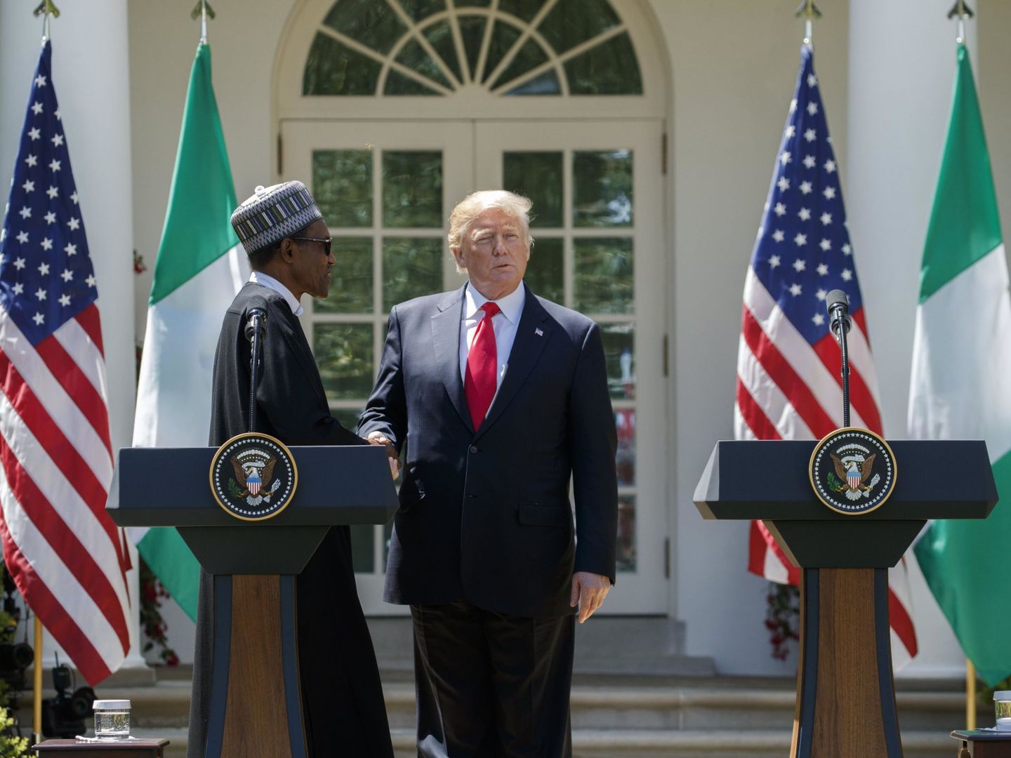 Reunión entre Donald Trump y Muhamad Buhari | EFE