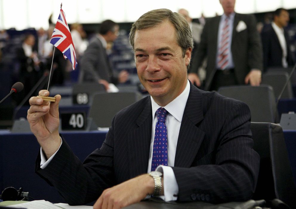 Foto: El líder del Partido para la Independencia del Reino Unido (UKIP), Nigel Farage. (EFE)