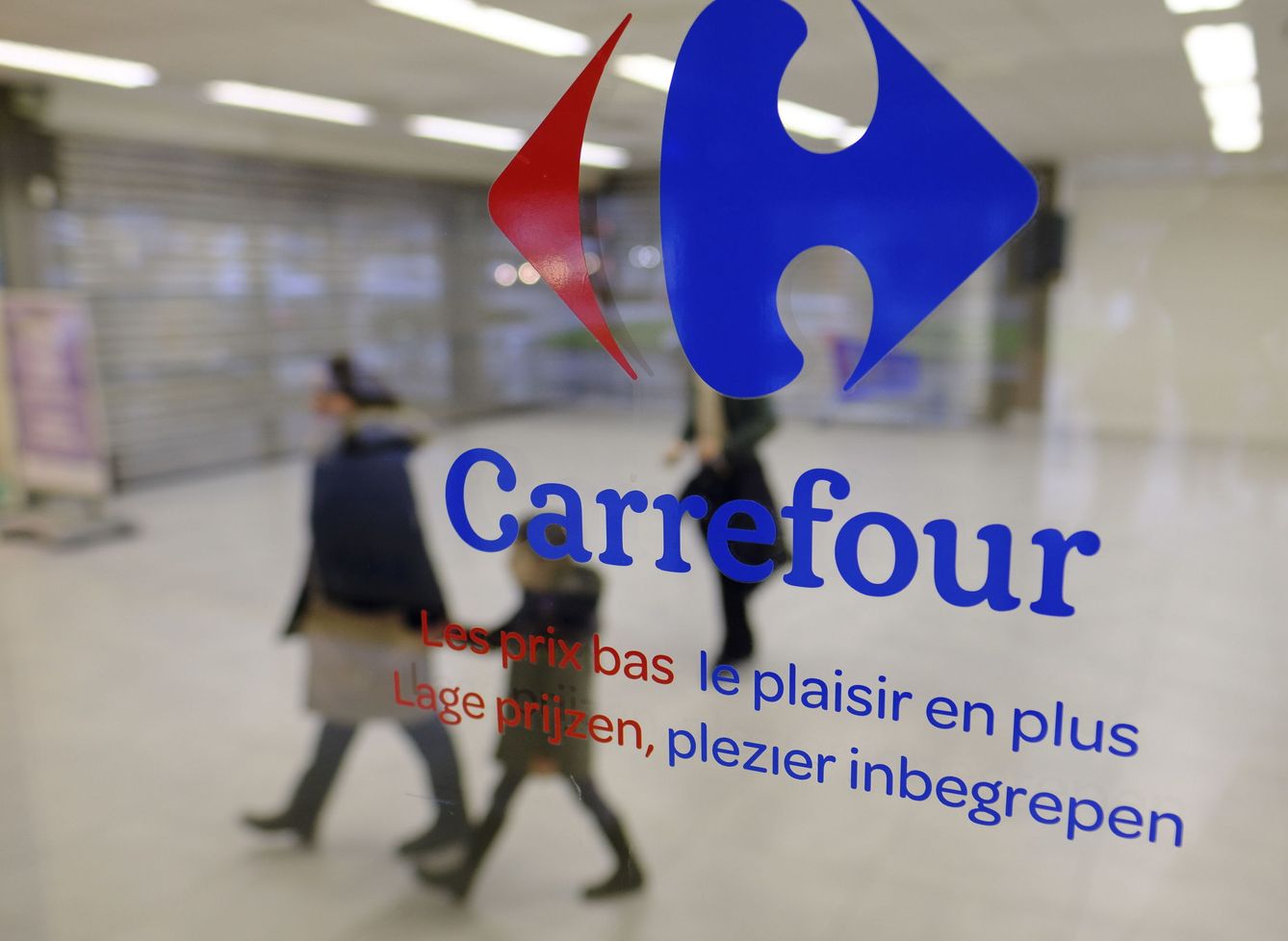 Tienda de Carrefour en Francia. (EFE/Olivier Hoslet)