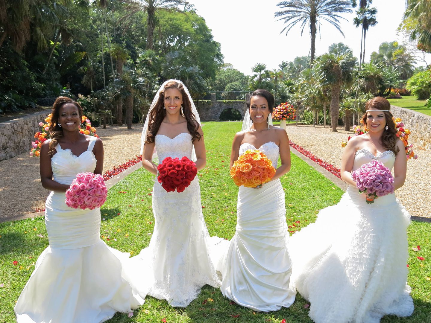Imagen del programa 'Four Weddings'. (TLC)